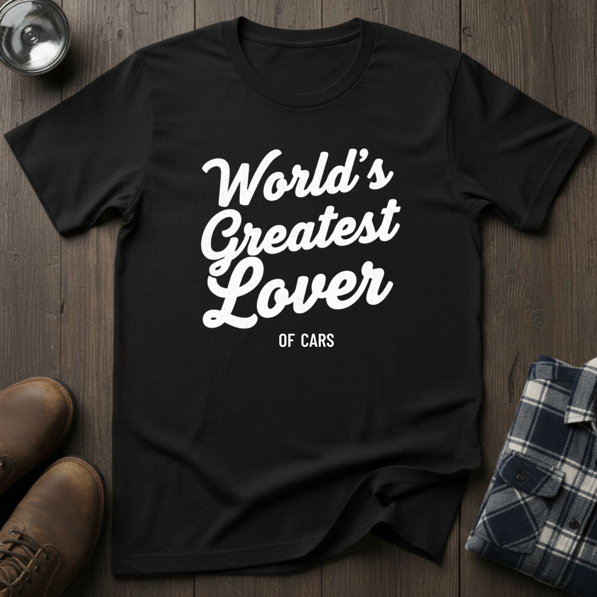 World's Greatest Lover - of cars, funny car guy T-shirt