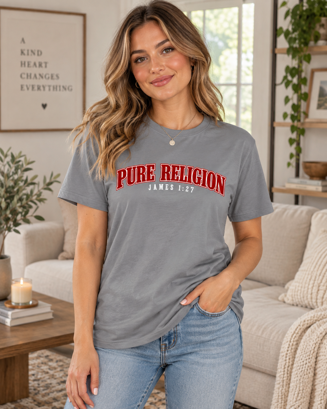 Pure Religion arched text T-Shirt | vintage collegiate style: other