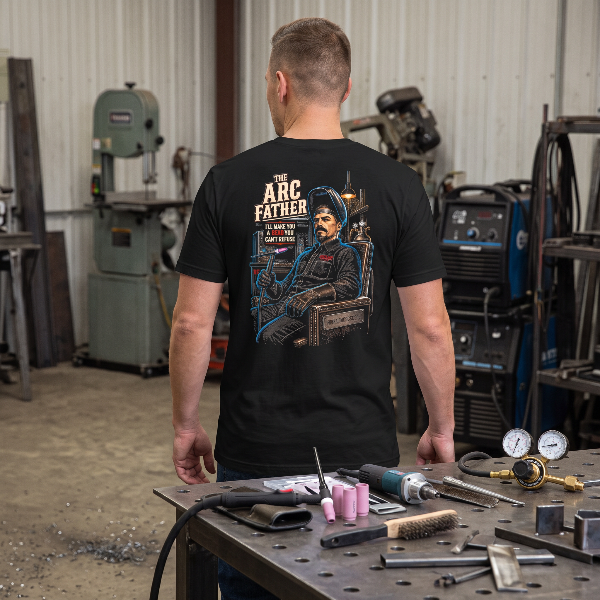 The Arc Father – TIG Welding T-Shirt