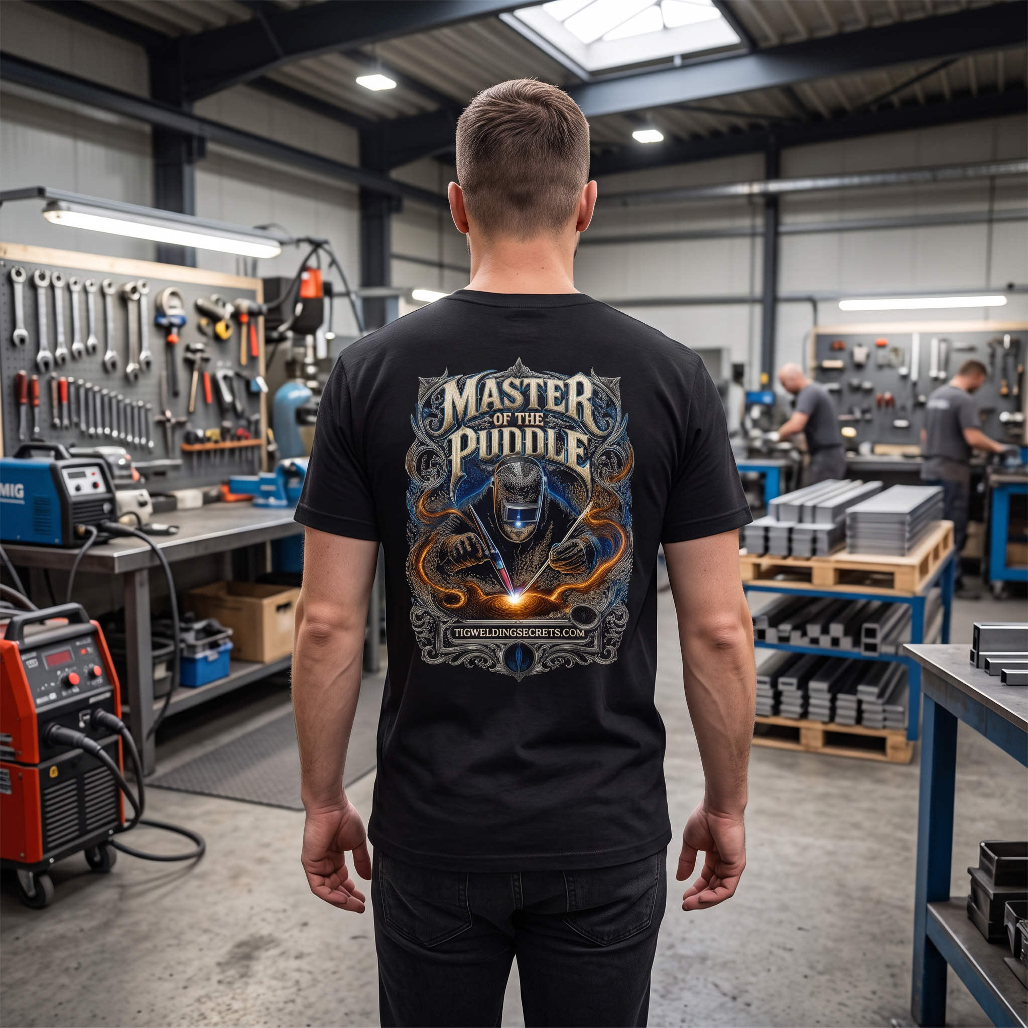 Master of the Puddle – TIG Welding T-Shirt