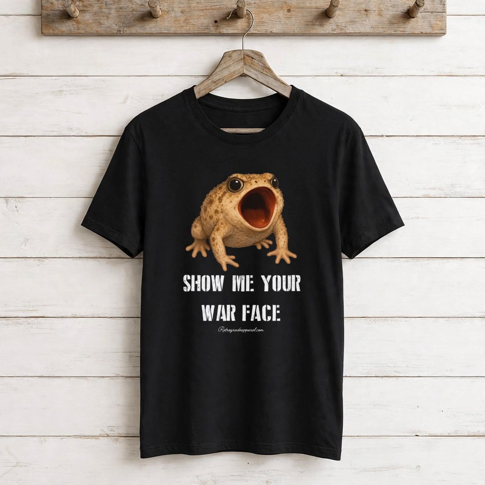 "SHOW ME YOUR WAR FACEFunny T-Shirt, Humor Tee, Unisex Cotton, Graphic Shirt
