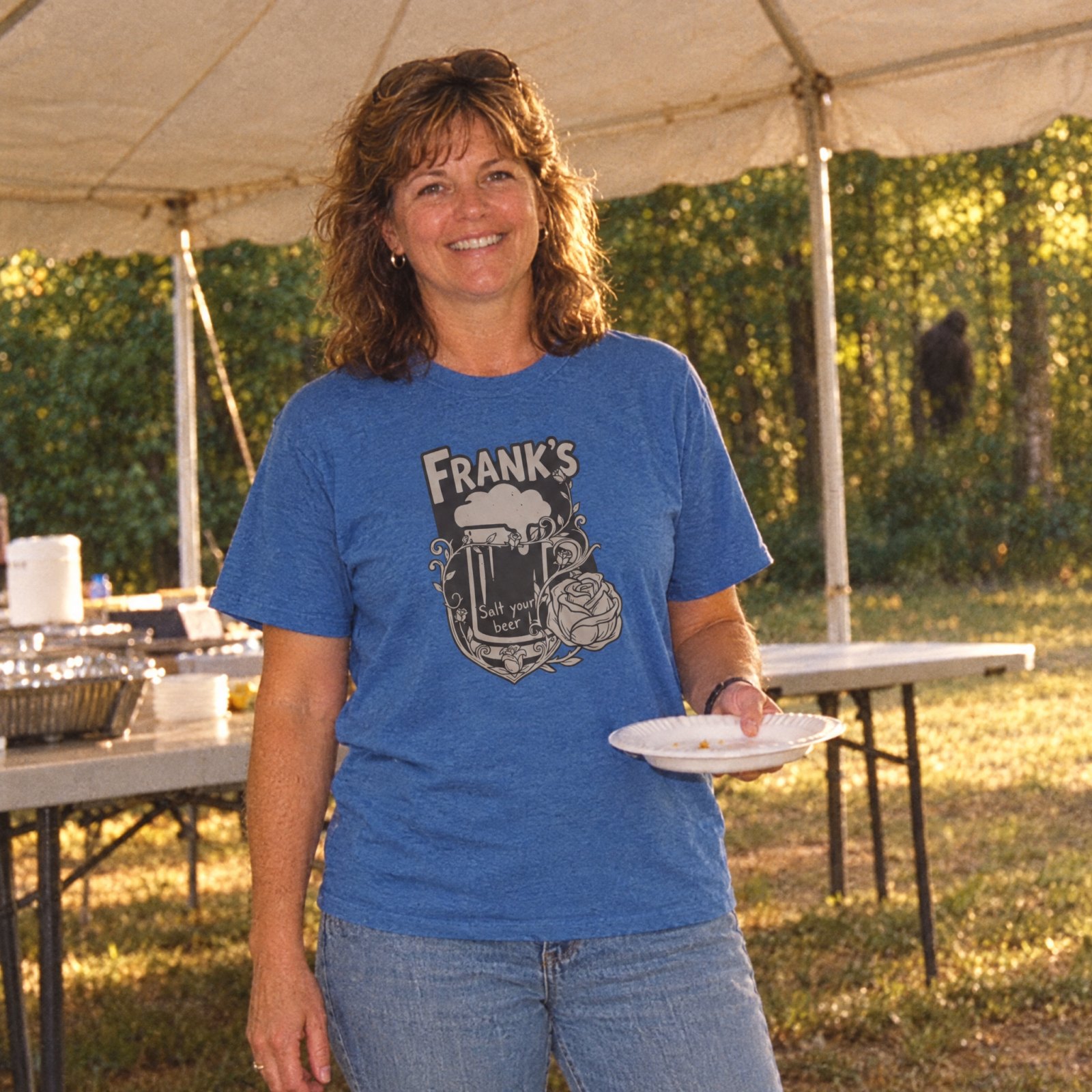 Frank's Beer Mug with Rose T-Shirt | Salt Your Beer