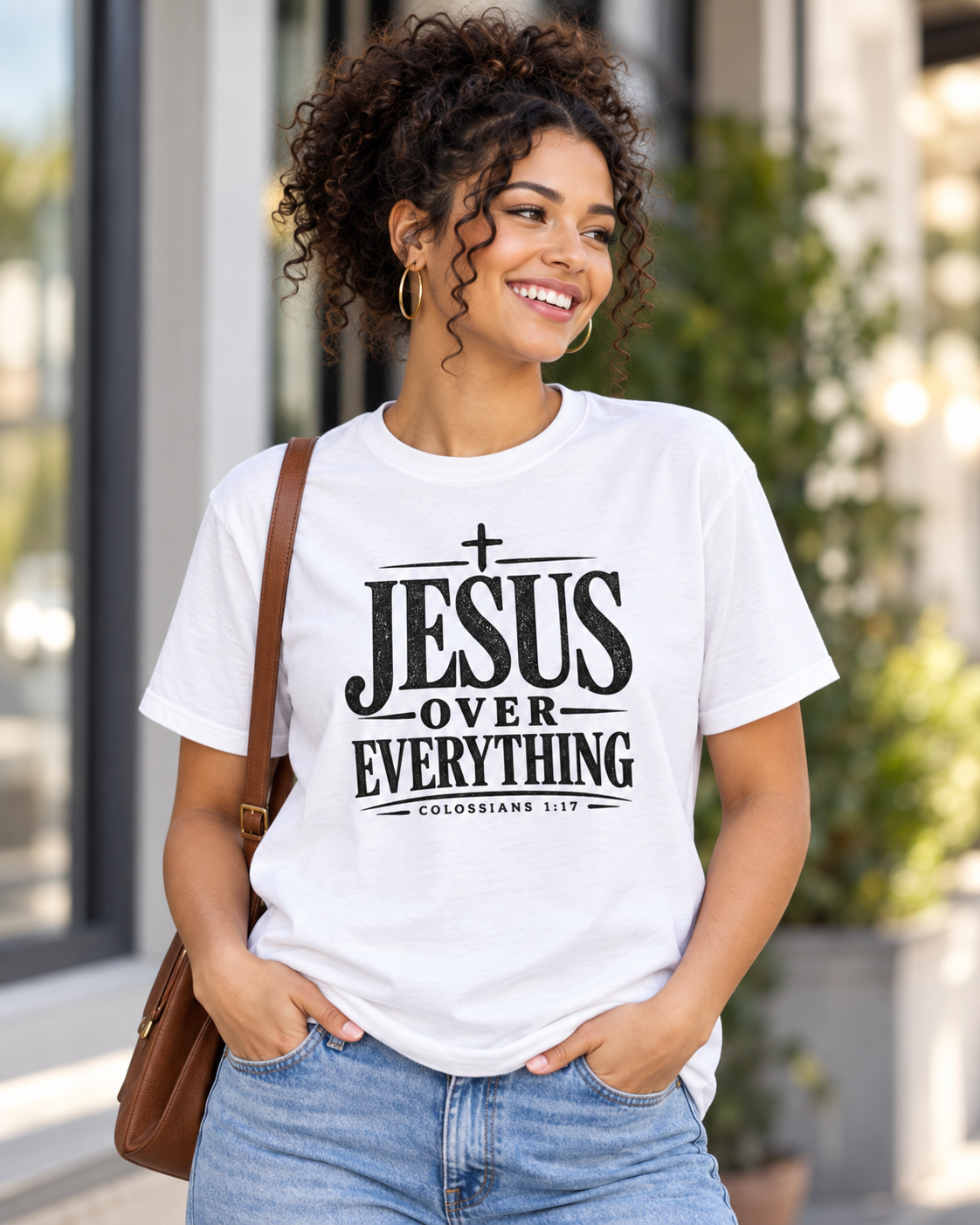 Jesus Over Everything T-shirt | Christian Faith Tee: other