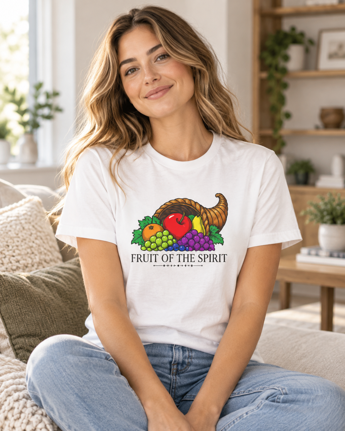 Fruit of the Spirit T-shirt | Cornucopia Christian Scripture Galatians 5:22-23: other