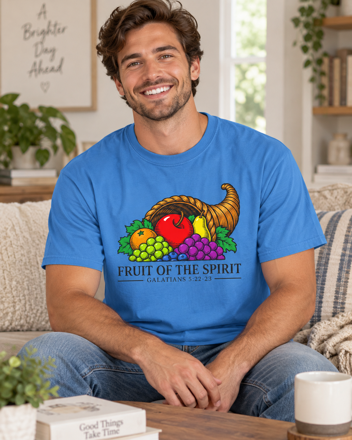 Fruit of the Spirit T-shirt | Cornucopia Christian Scripture Galatians 5:22-23: other