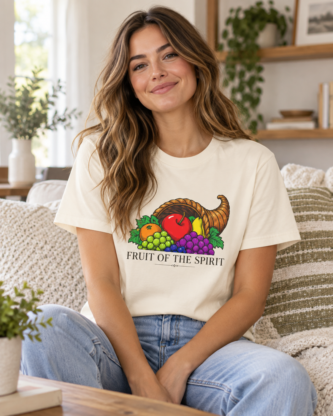 Fruit of the Spirit T-shirt | Cornucopia Christian Scripture Galatians 5:22-23: other