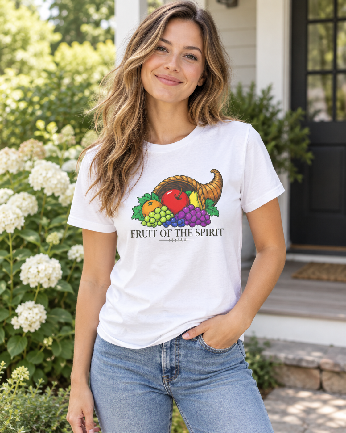 Fruit of the Spirit T-shirt | Cornucopia Christian Scripture Galatians 5:22-23: other