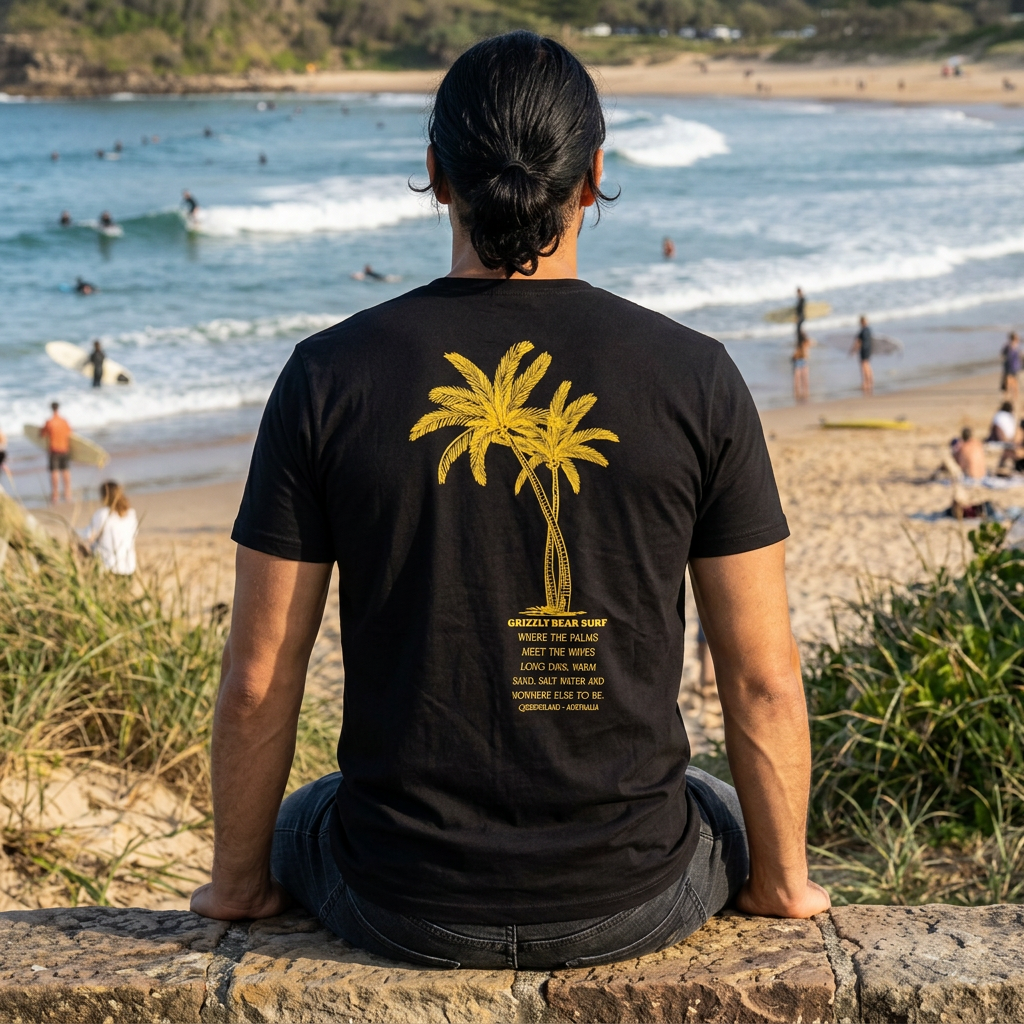 Palms Meets Waves Tee