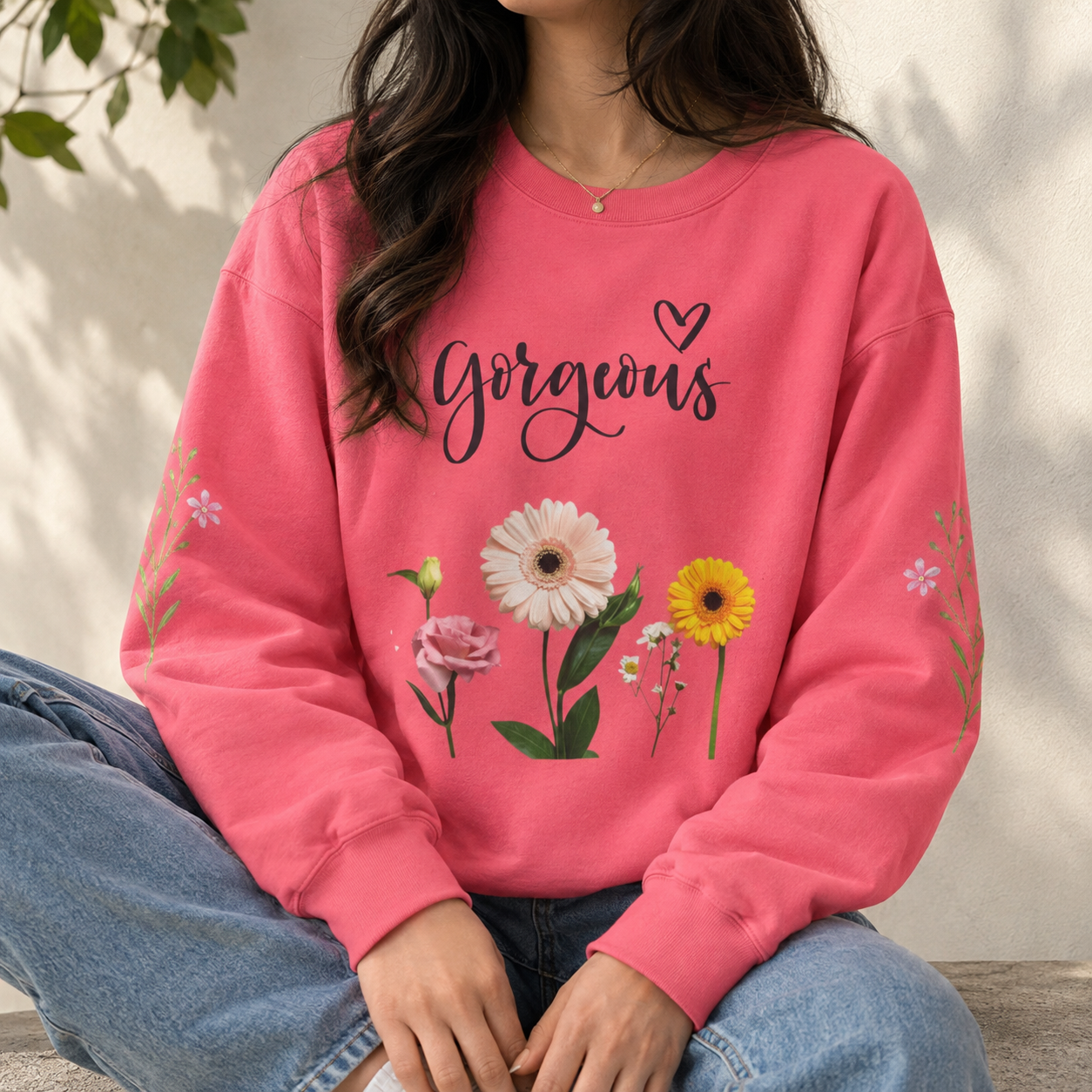Gorgeous Floral Be Kind Sweatshirt