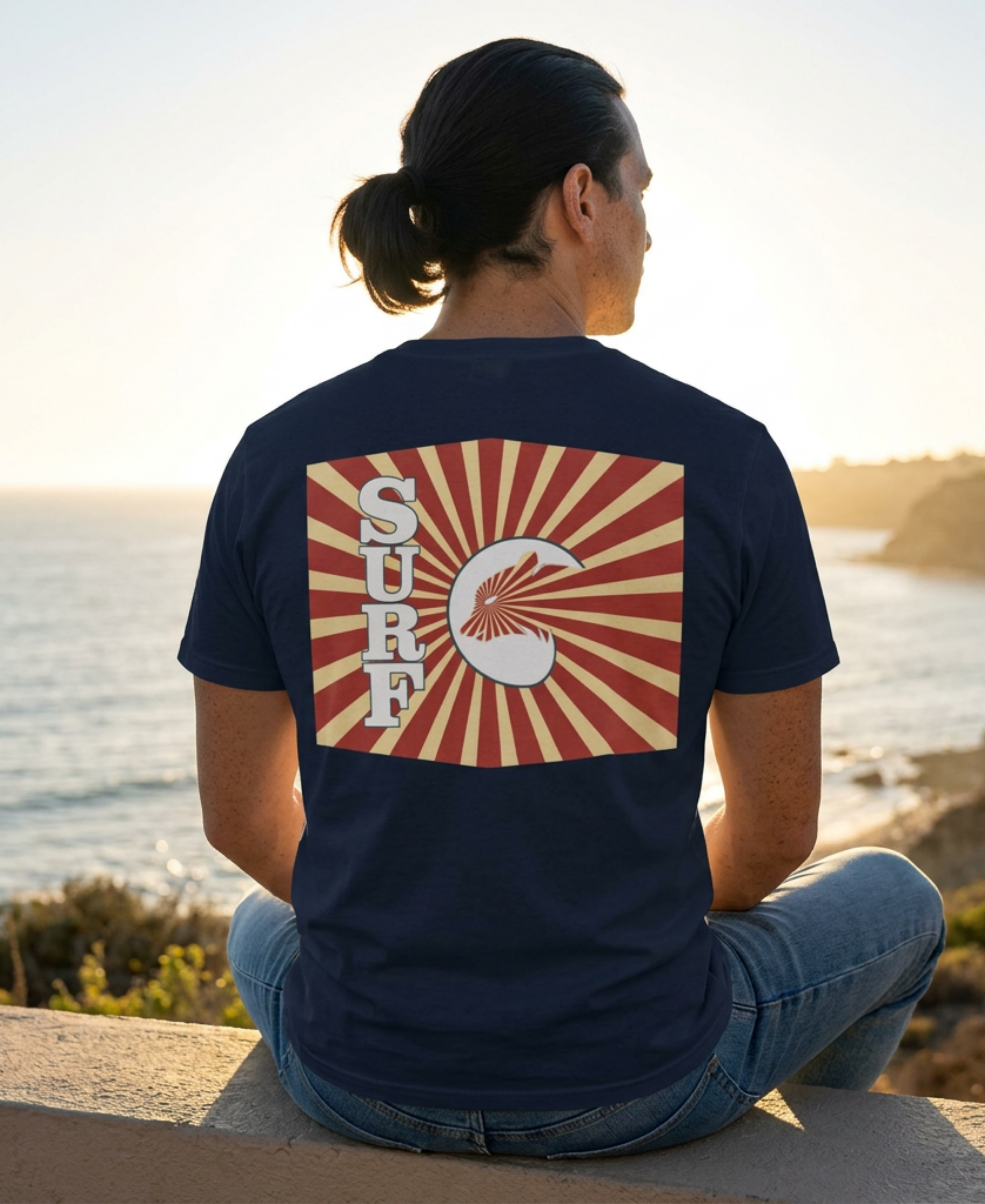 Sunstreaks badge tee