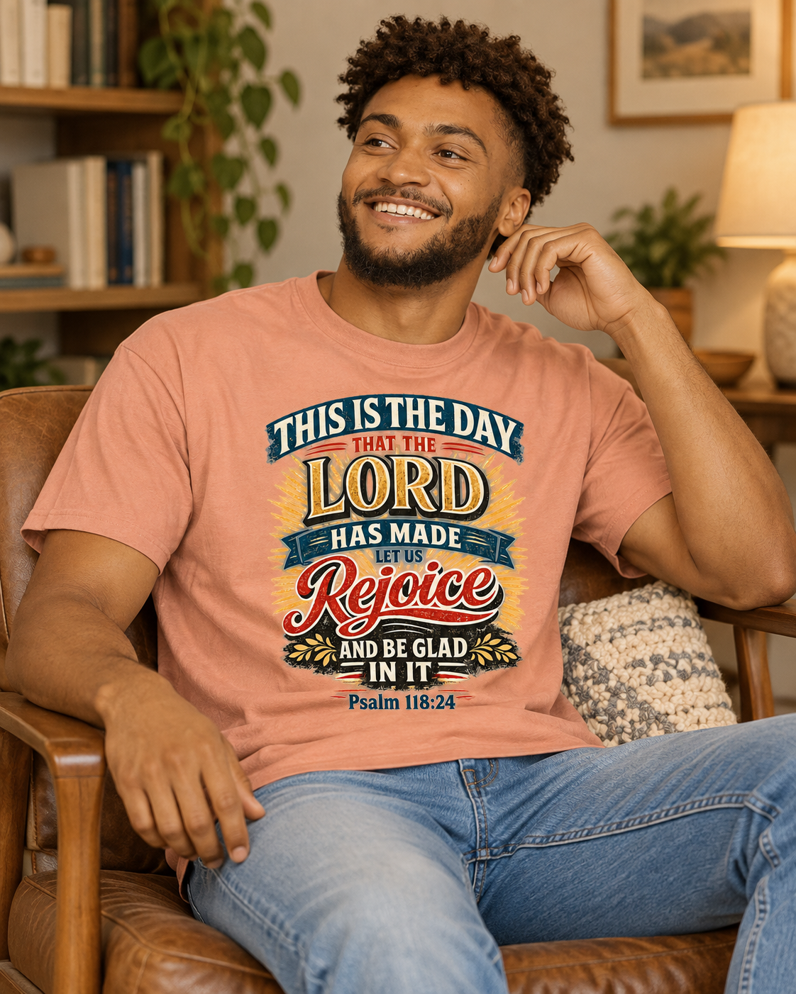 This Is The Day Scripture T-shirt | Christian Faith Tee, Psalm 118:24: other