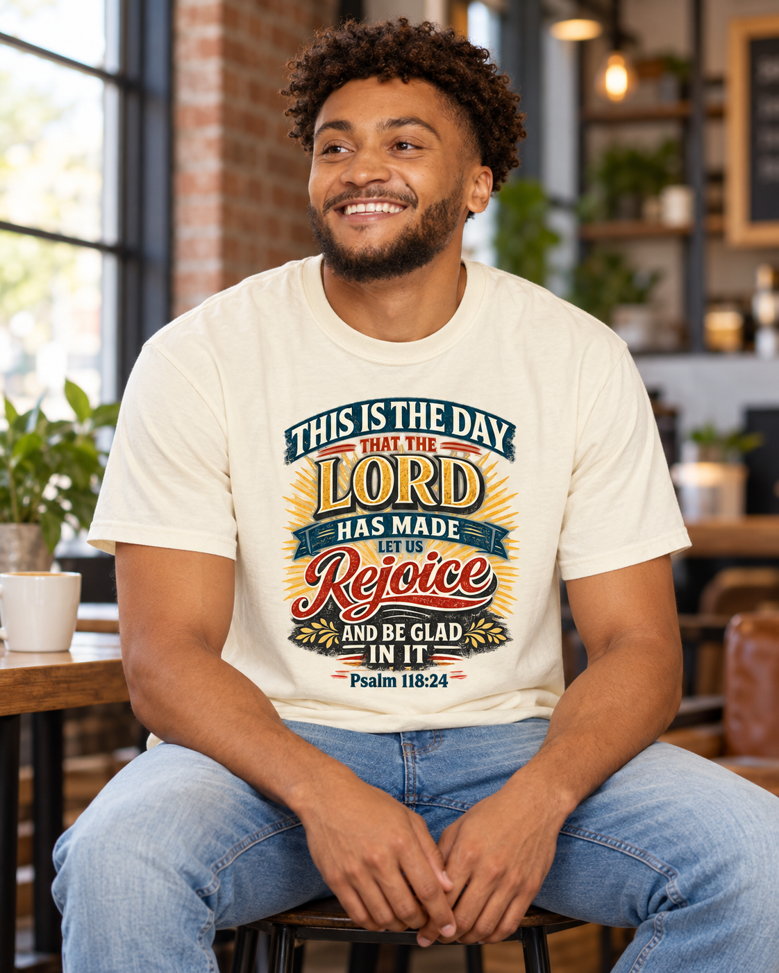This Is The Day Lord Rejoice Psalm 118:24 T-Shirt: other