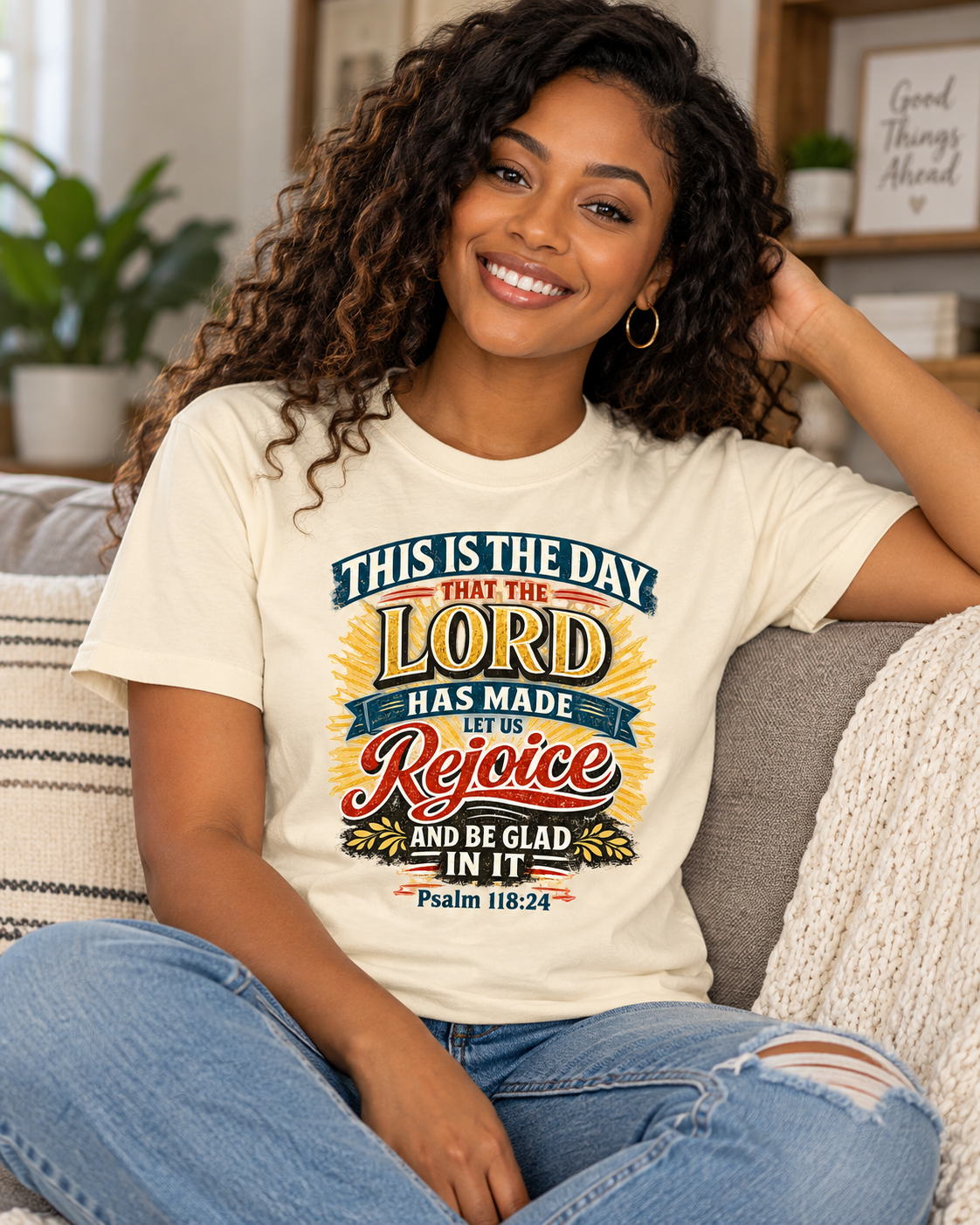 This Is The Day Lord Rejoice Psalm 118:24 T-Shirt: other