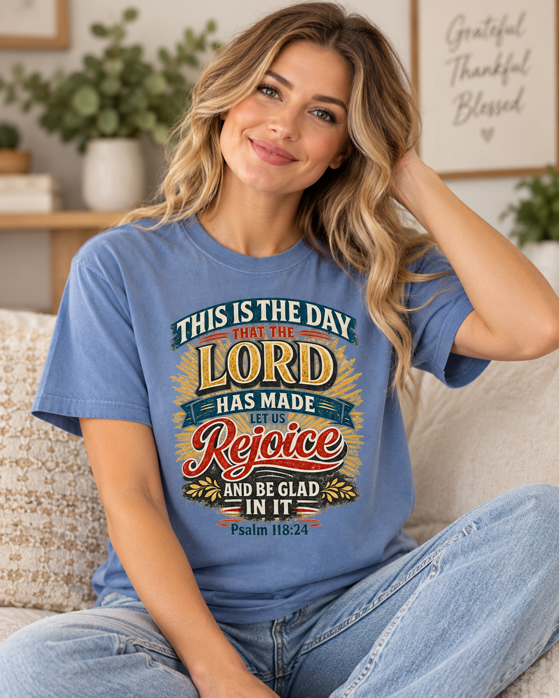 This Is The Day Lord Rejoice Psalm 118:24 T-Shirt: other