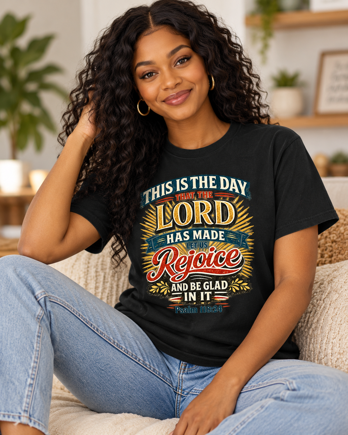 This Is The Day Lord Rejoice Psalm 118:24 T-Shirt: other