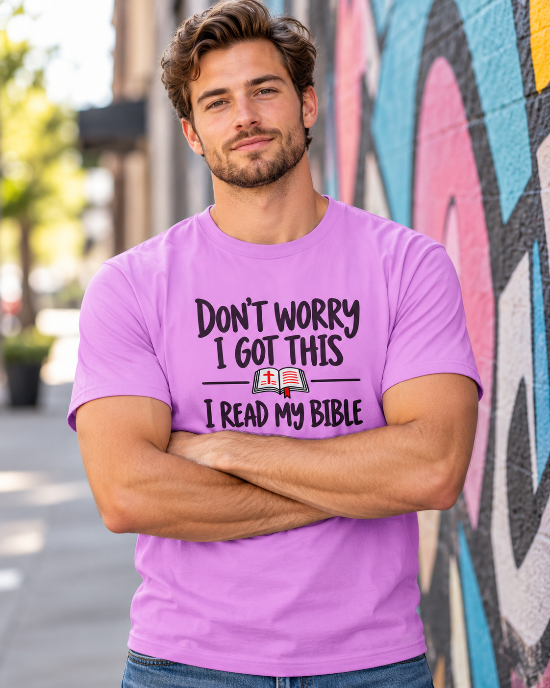 Don’t Worry I Got This I Read My Bible T-Shirt | Christian Faith Tee: other