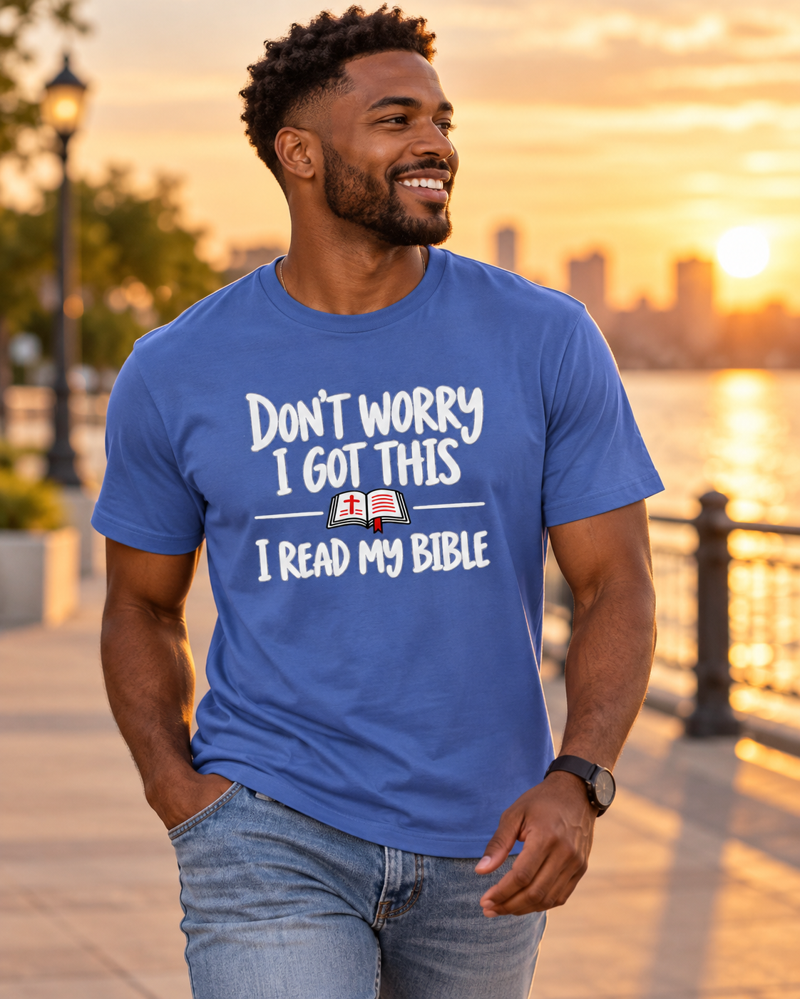 Don’t Worry I Got This I Read My Bible T-Shirt | Christian Faith Tee: other