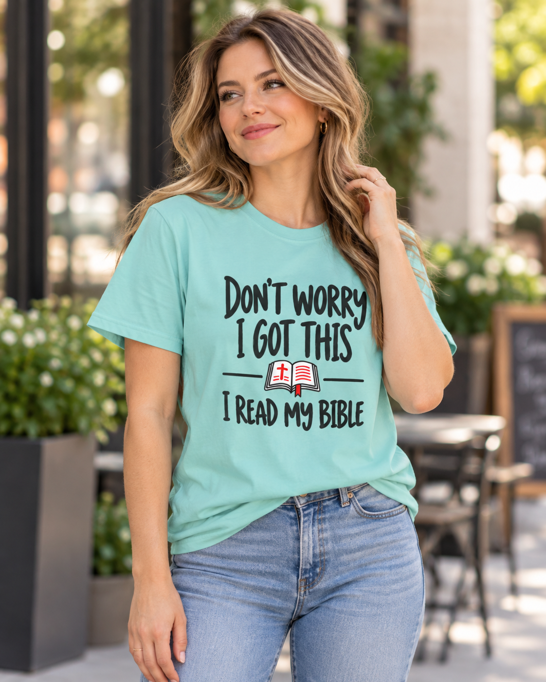 Don’t Worry I Got This I Read My Bible T-Shirt | Christian Faith Tee: other