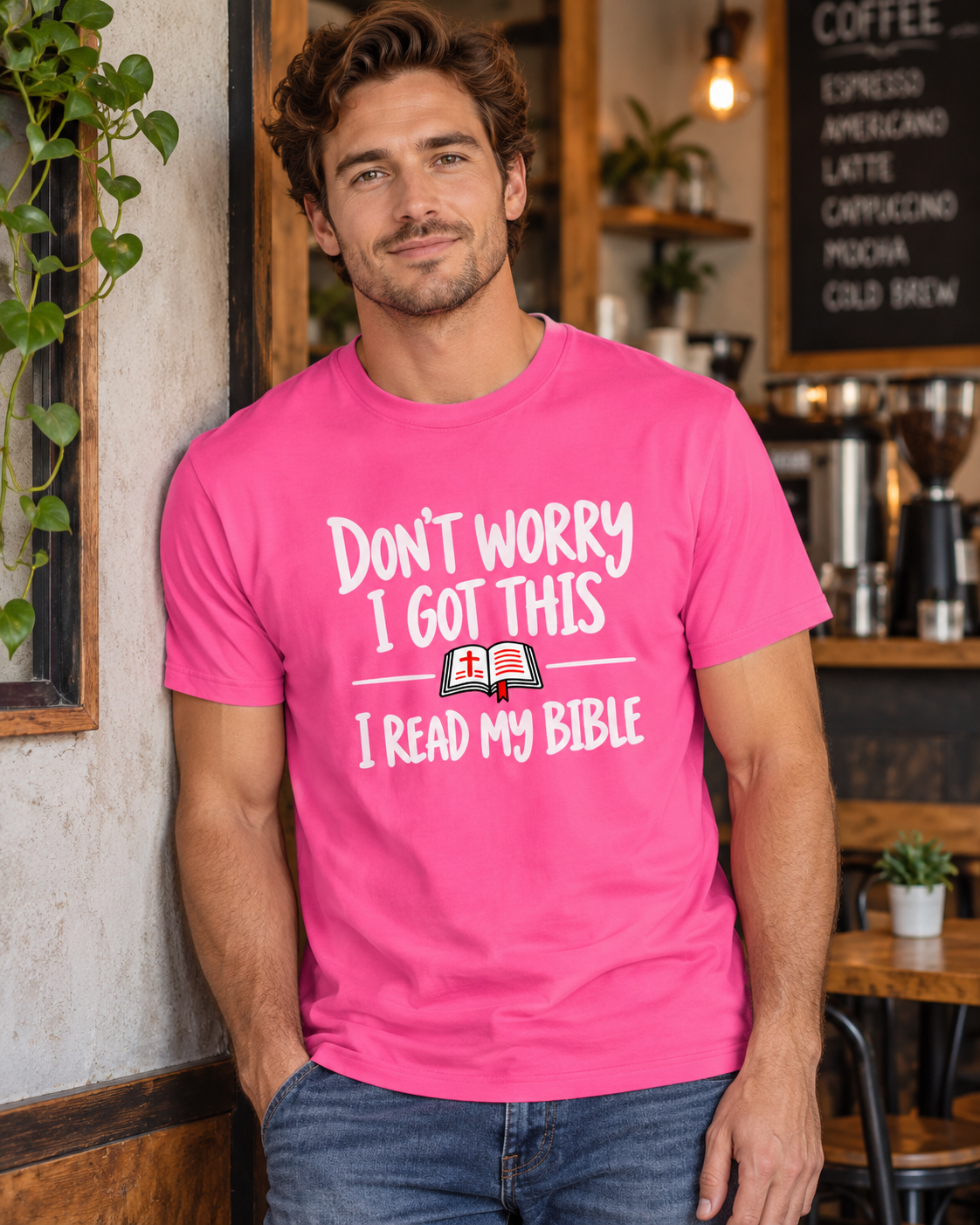 Don’t Worry I Got This I Read My Bible T-Shirt | Christian Faith Tee: other