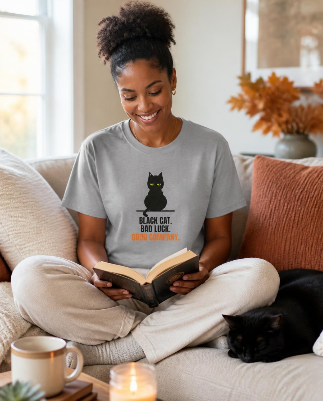 Black Cat tee, photo 1 of 5