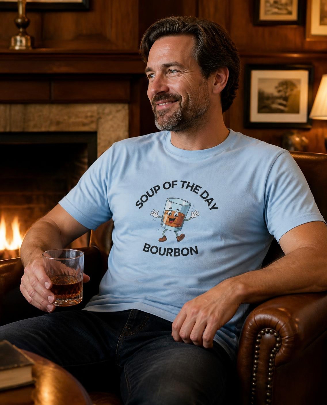 Bourbon Soup of the Day tee, photo 1 of 9
