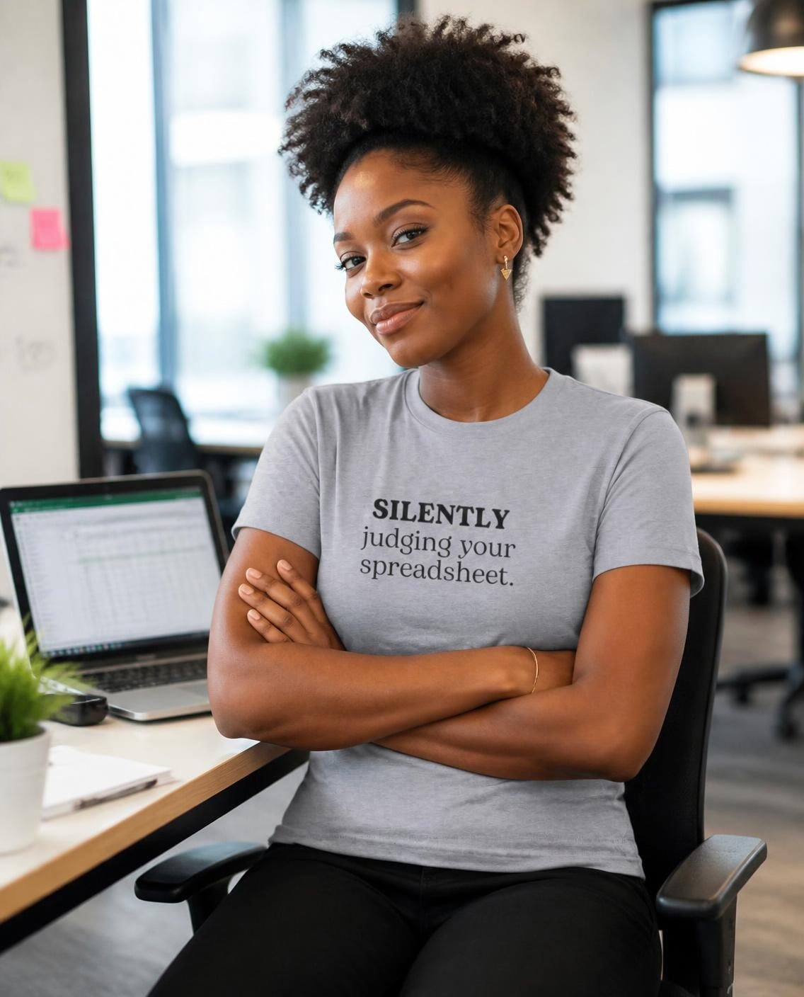Silently Judging Your Spreadsheet tee, photo 1 of 10