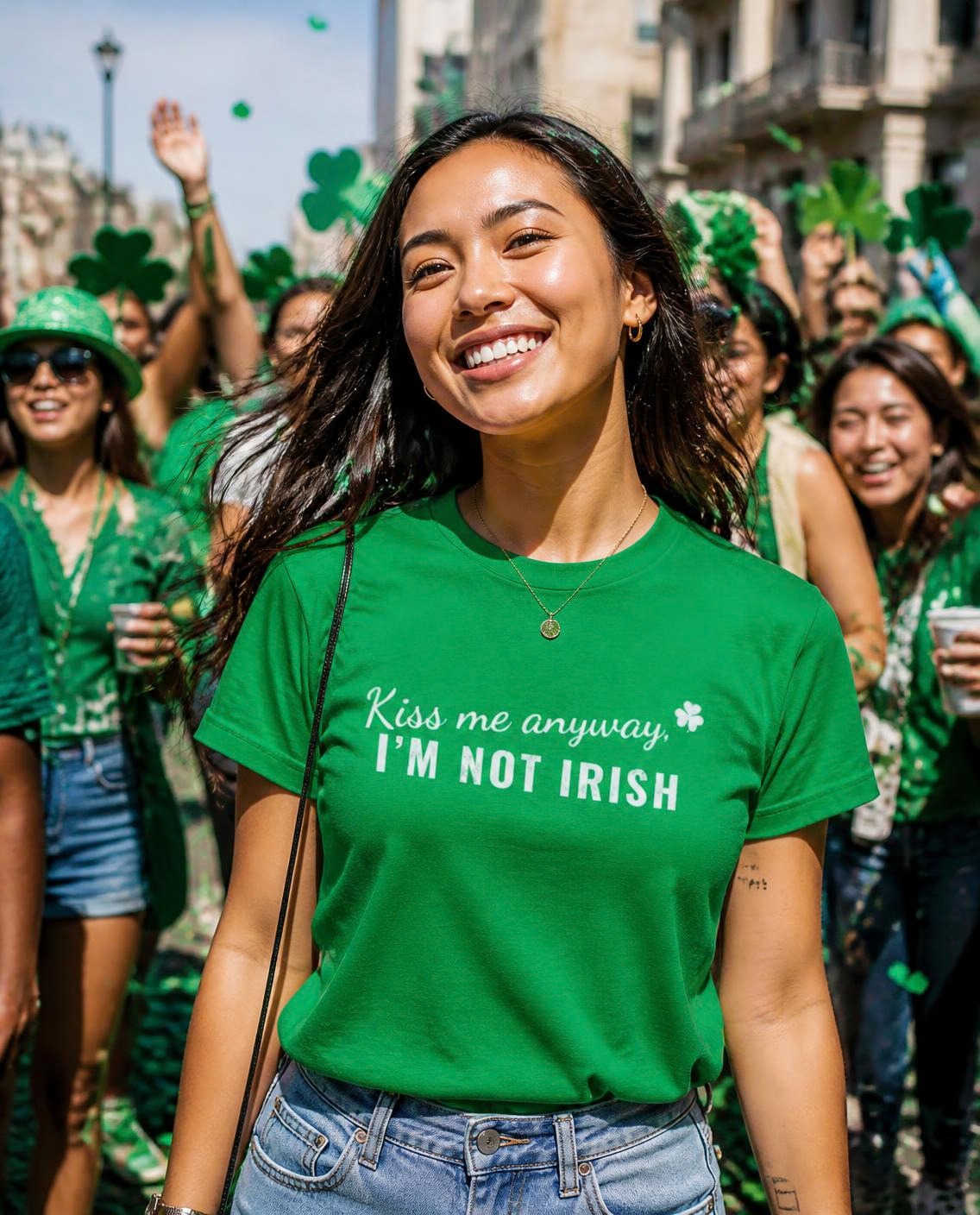 Kiss Me Anyway, I'm Not Irish tee, photo 1 of 7