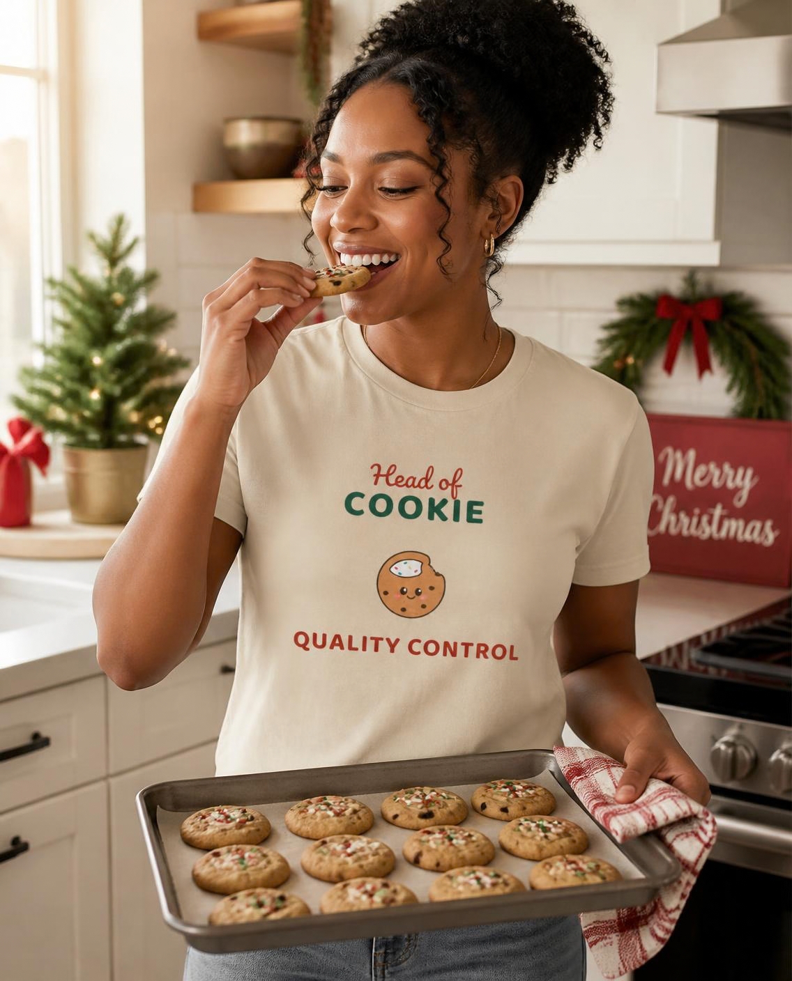 Head of Cookie Quality Control tee, photo 1 of 8