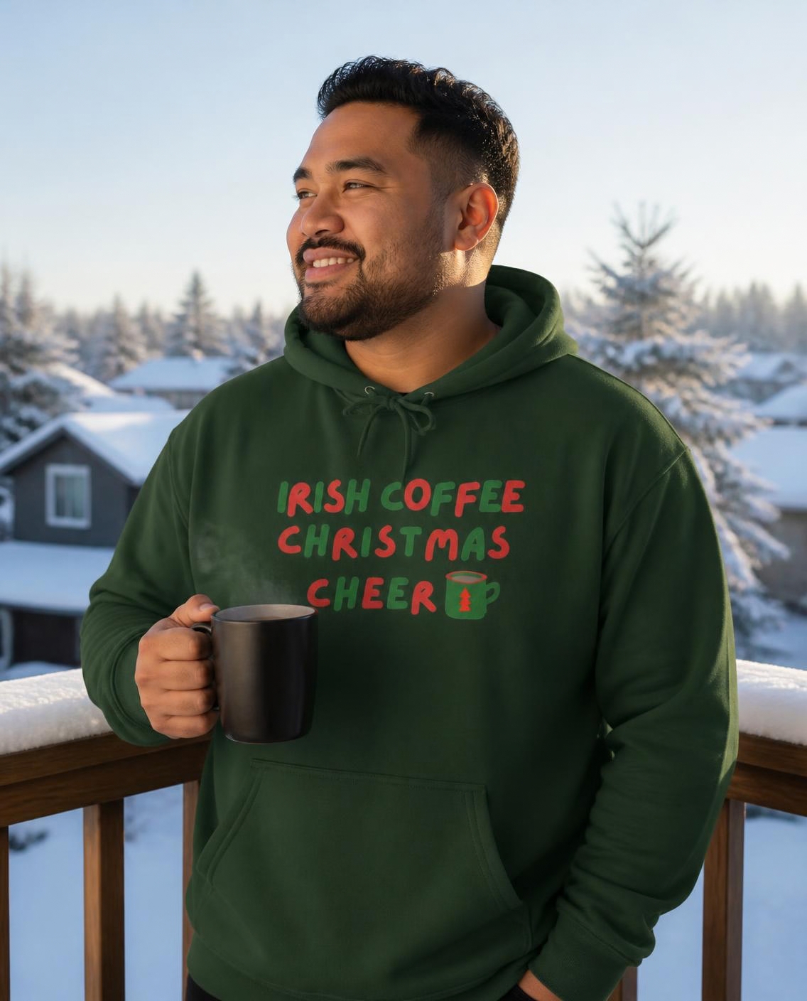 Irish Coffee Holiday Cheer hoodie, photo 1 of 9