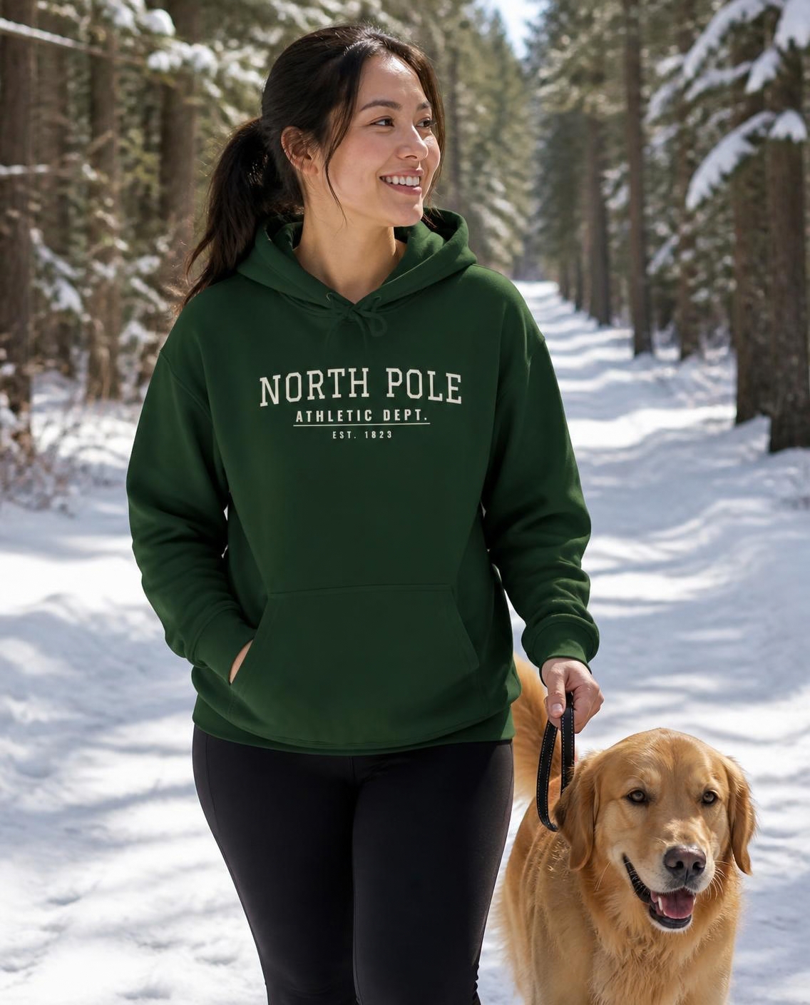 North Pole Athletic Dept hoodie, photo 1 of 10