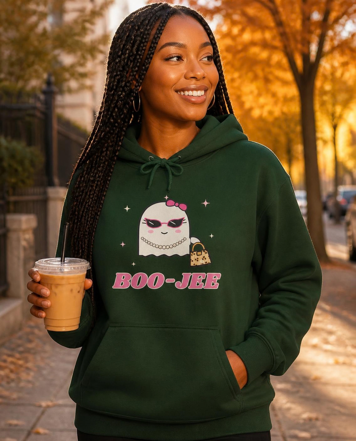 Boo-Jee Ghost hoodie, photo 1 of 6