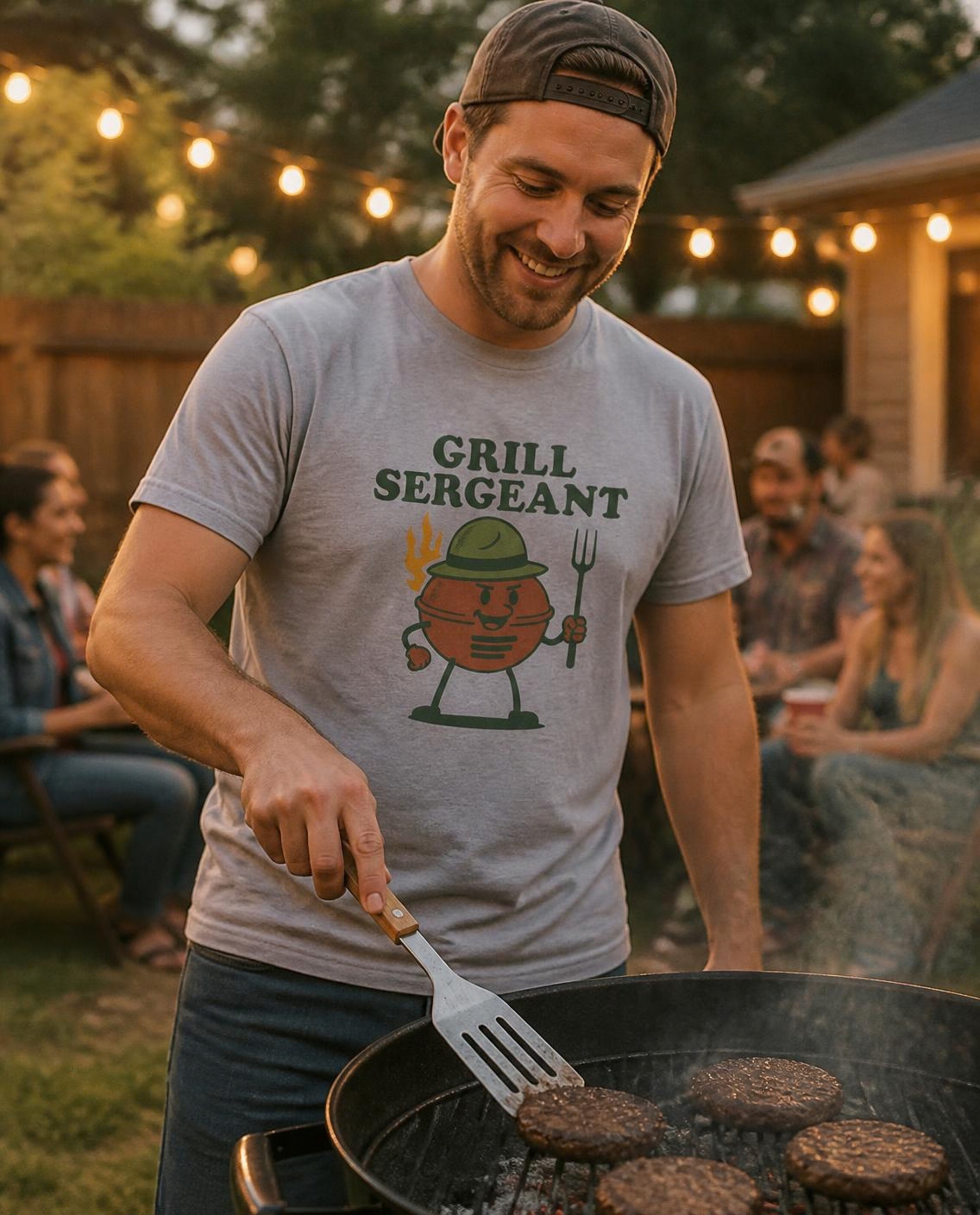 Grill Sergeant tee, photo 1 of 9