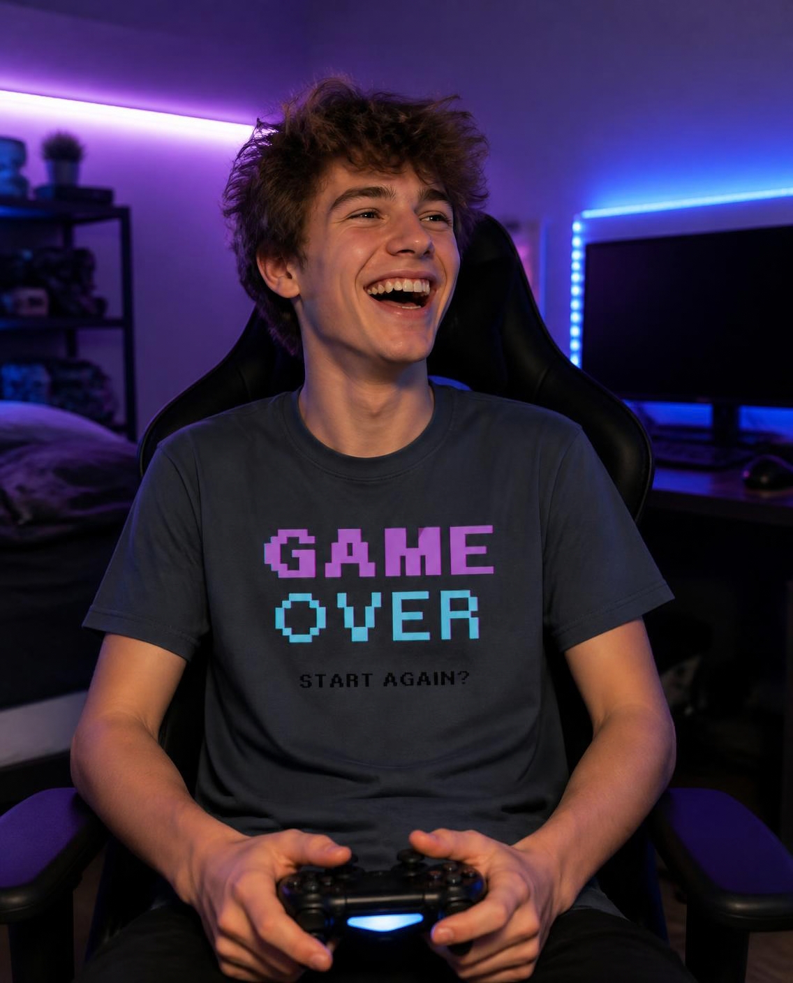 Game Over comfort colors tee, photo 1 of 6