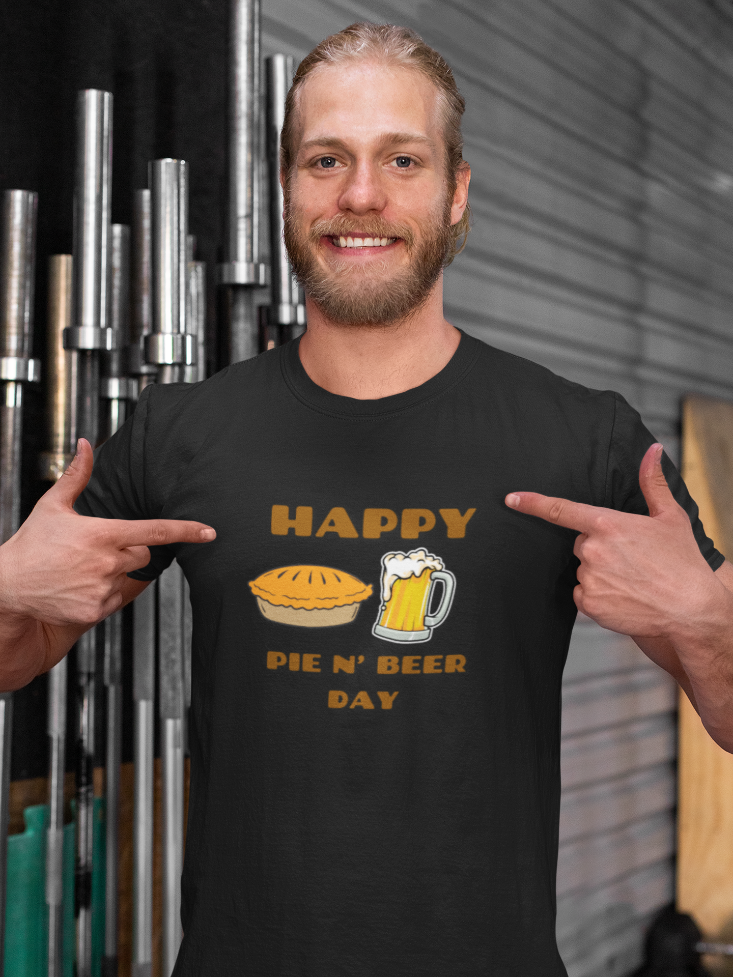 Happy Pie and Beer Day tee, photo 1 of 10
