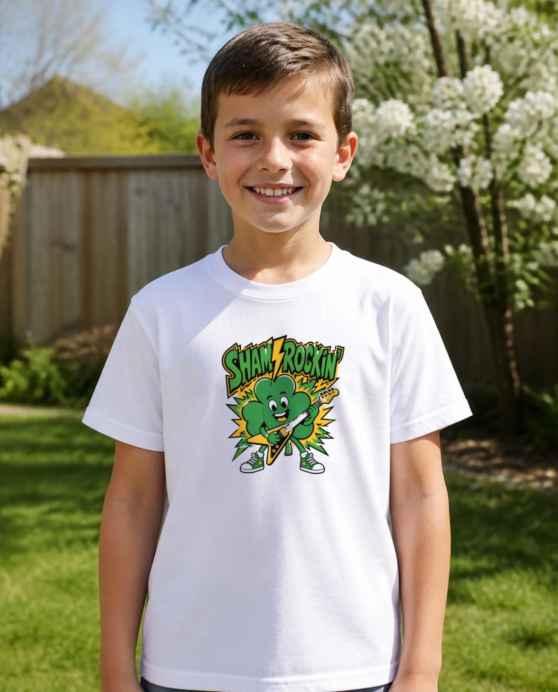 Shamrockin youth tee, photo 1 of 6