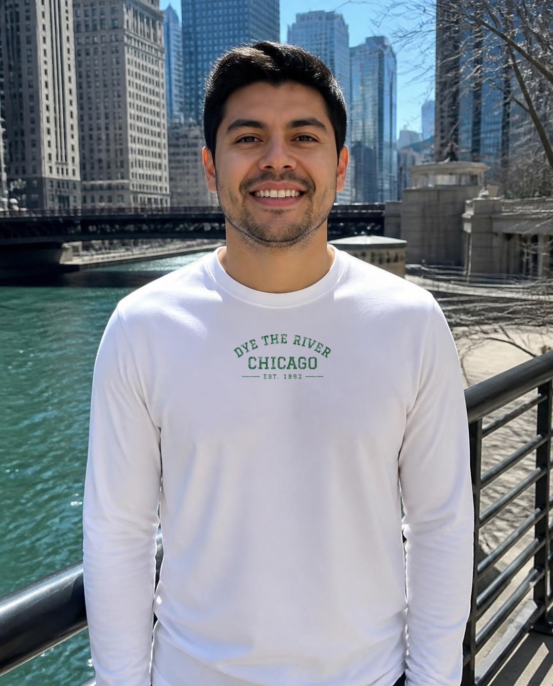 Dye the River, Est. 1962 long sleeve tee, photo 1 of 7