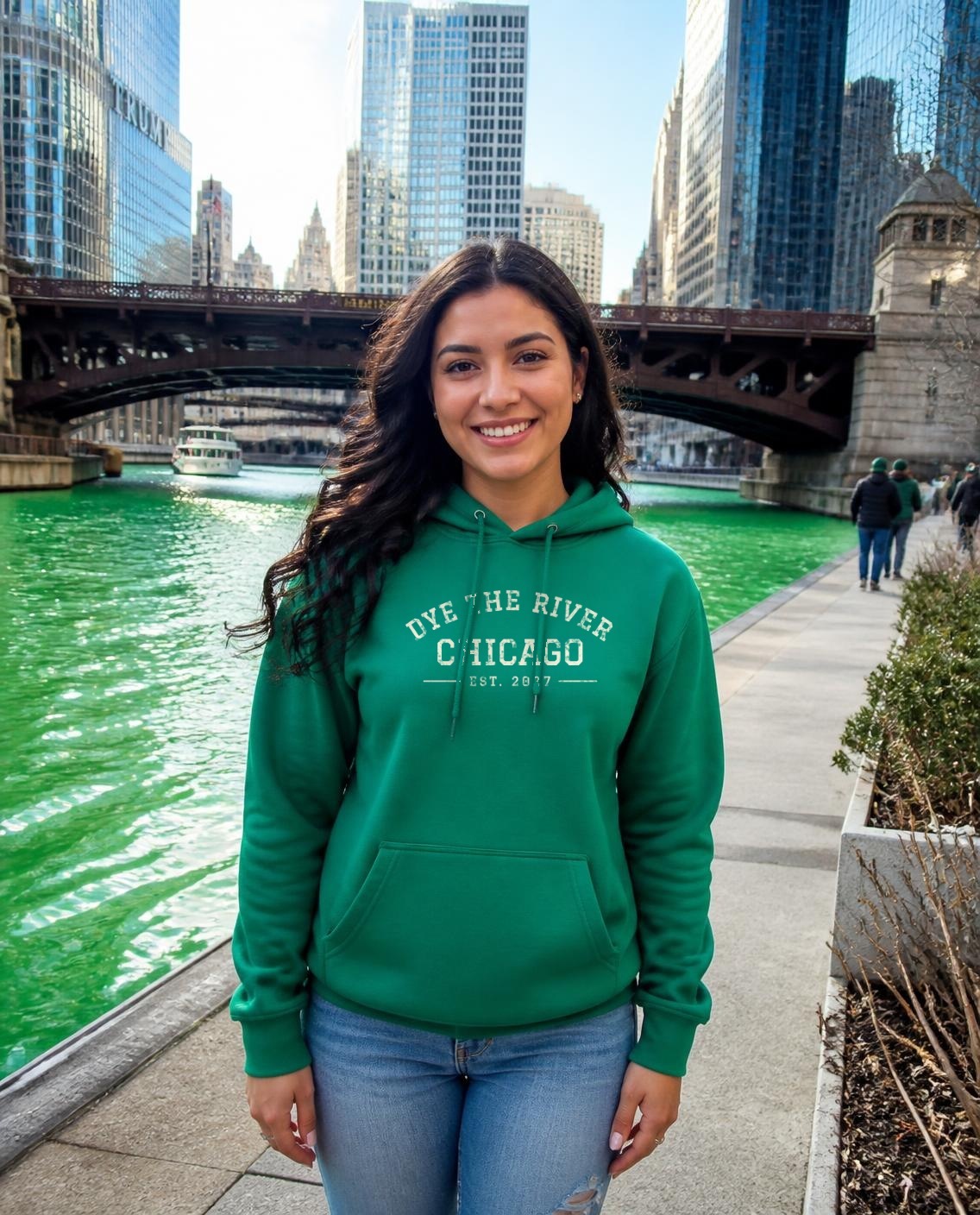 Dye the River 2027 hoodie, photo 1 of 4