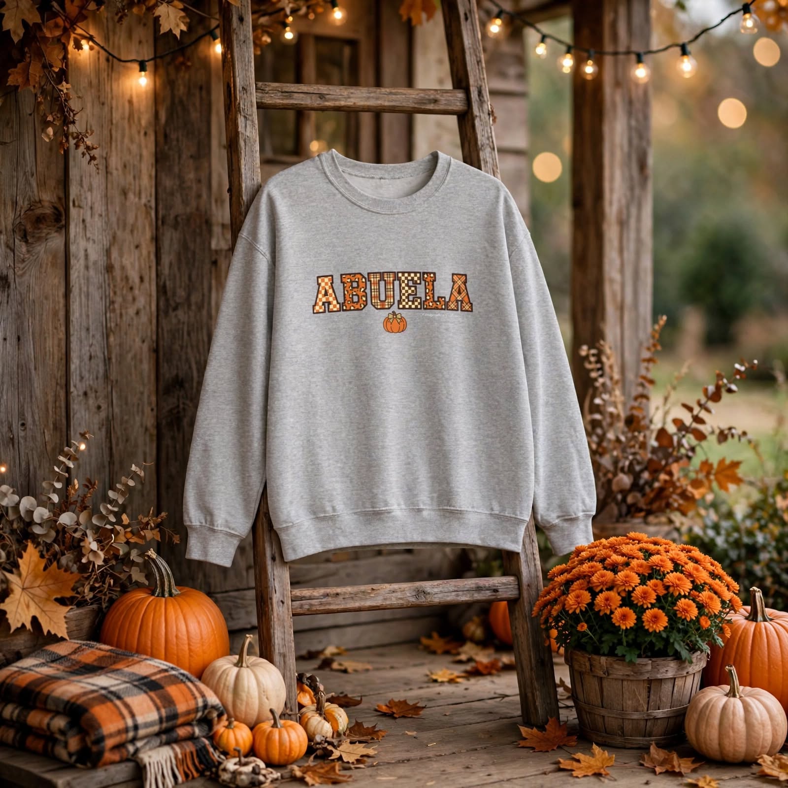 Abuela Fall Varsity Sweatshirt