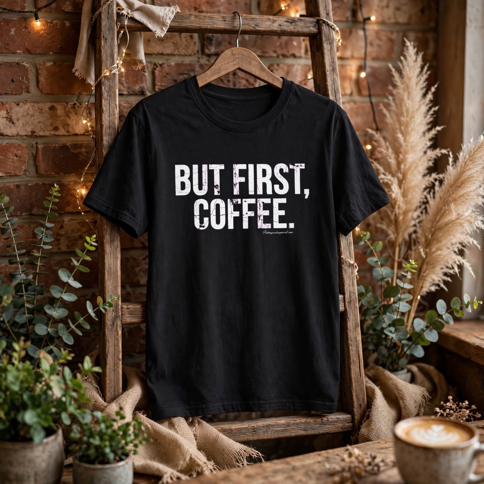 But First Coffee Shirt, Funny Coffee Lover T-Shirt, Sarcastic Graphic Tee