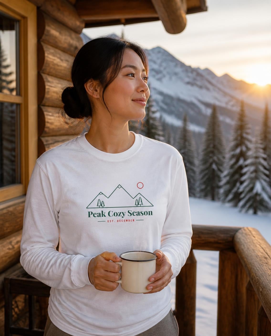 Peak Cozy Season Long Sleeve long sleeve tee, photo 1 of 4