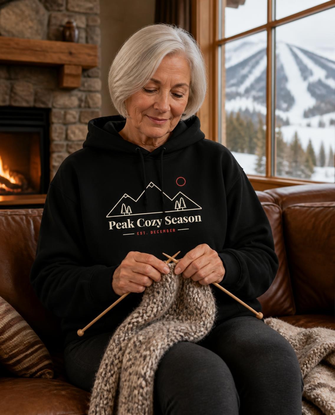 Peak Cozy Season Hoodie hoodie, photo 1 of 4
