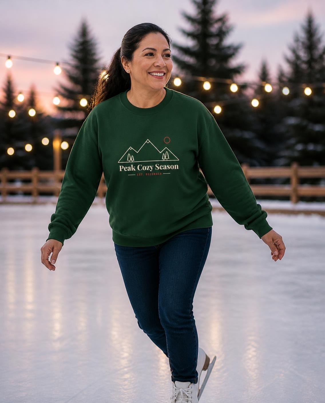 Peak Cozy Season Crewneck crewneck sweatshirt, photo 1 of 4