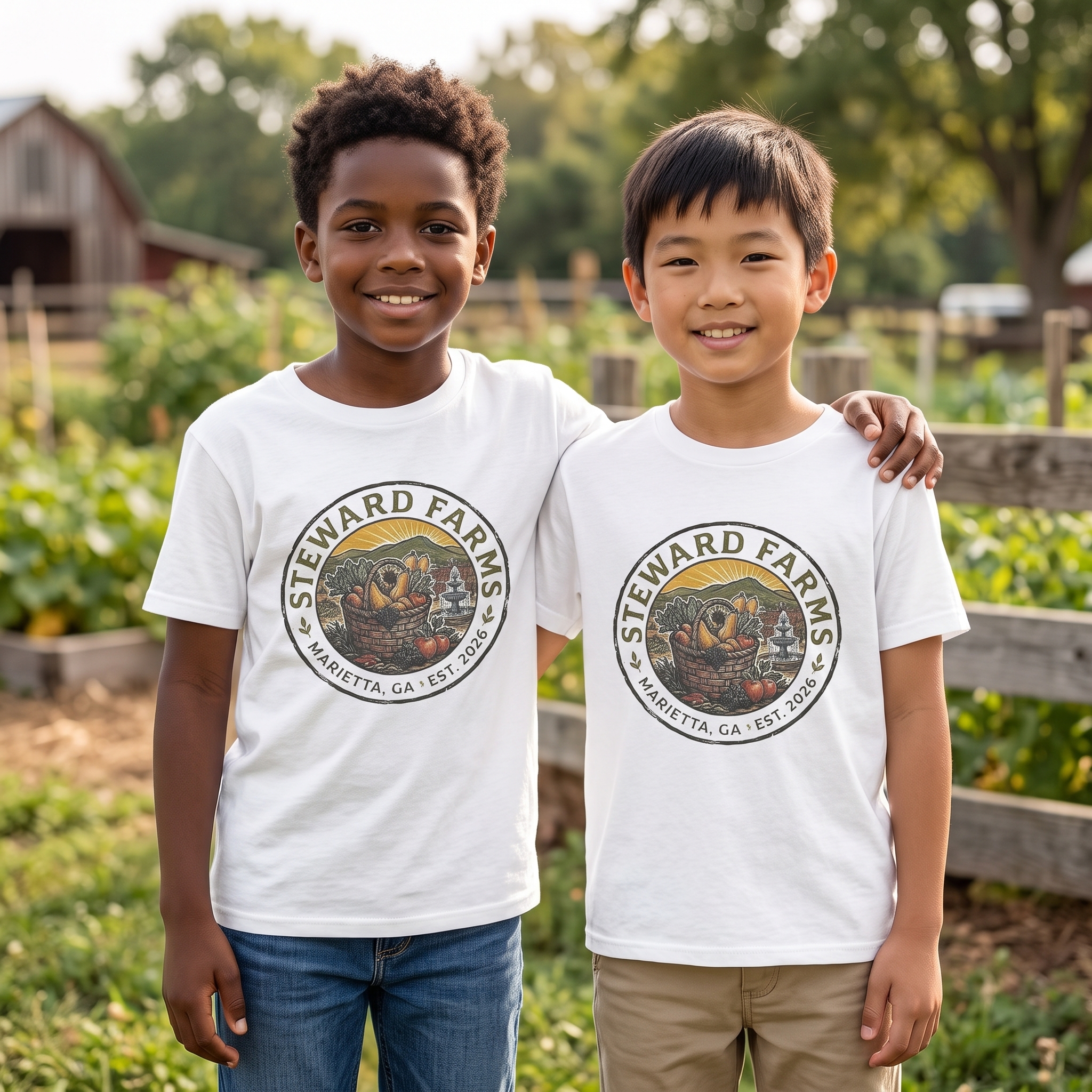 Kids Steward Farms “Pesticide Free Are My Thing” Farm Tee