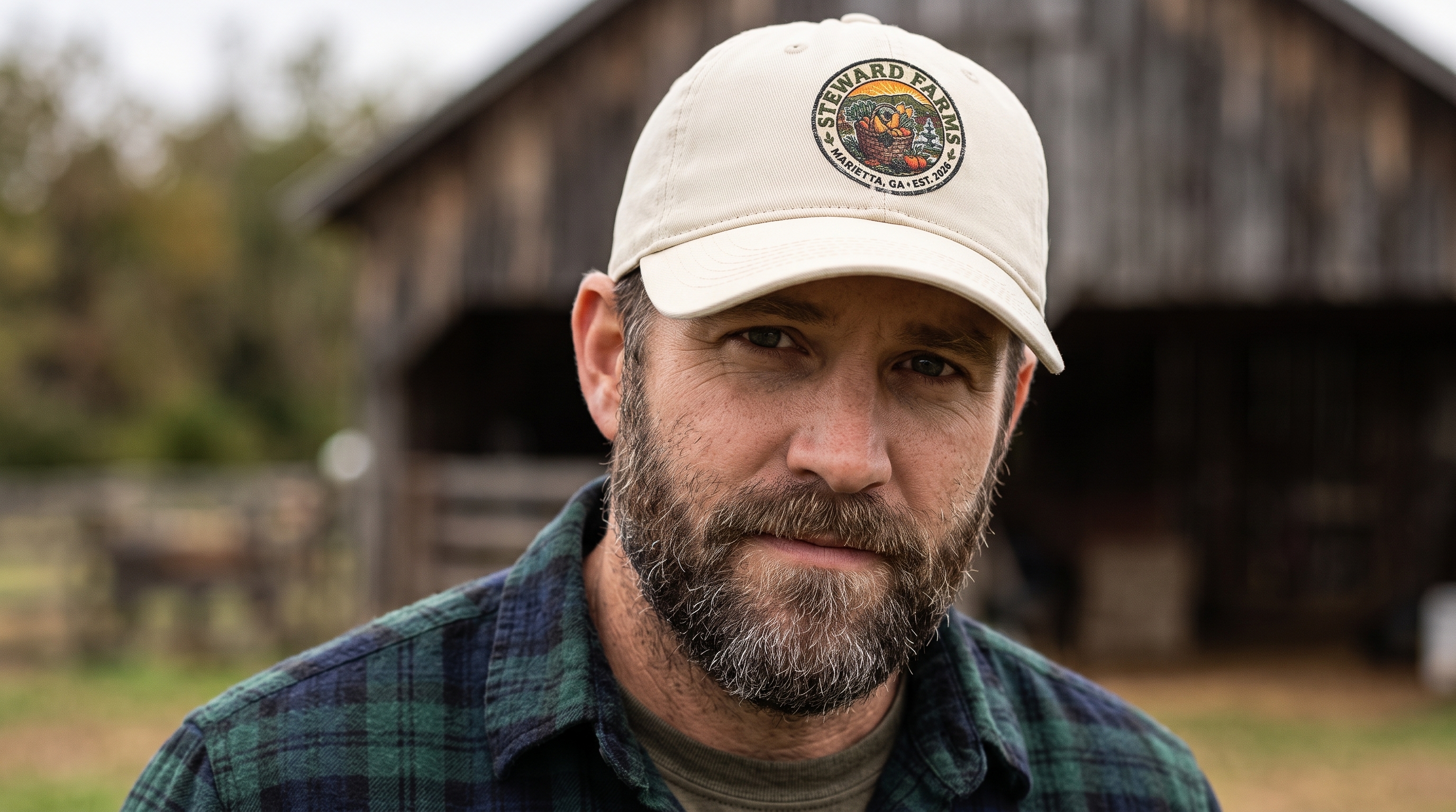 Coastal Washed Cap — Vintage Beach Patch Dad Hat