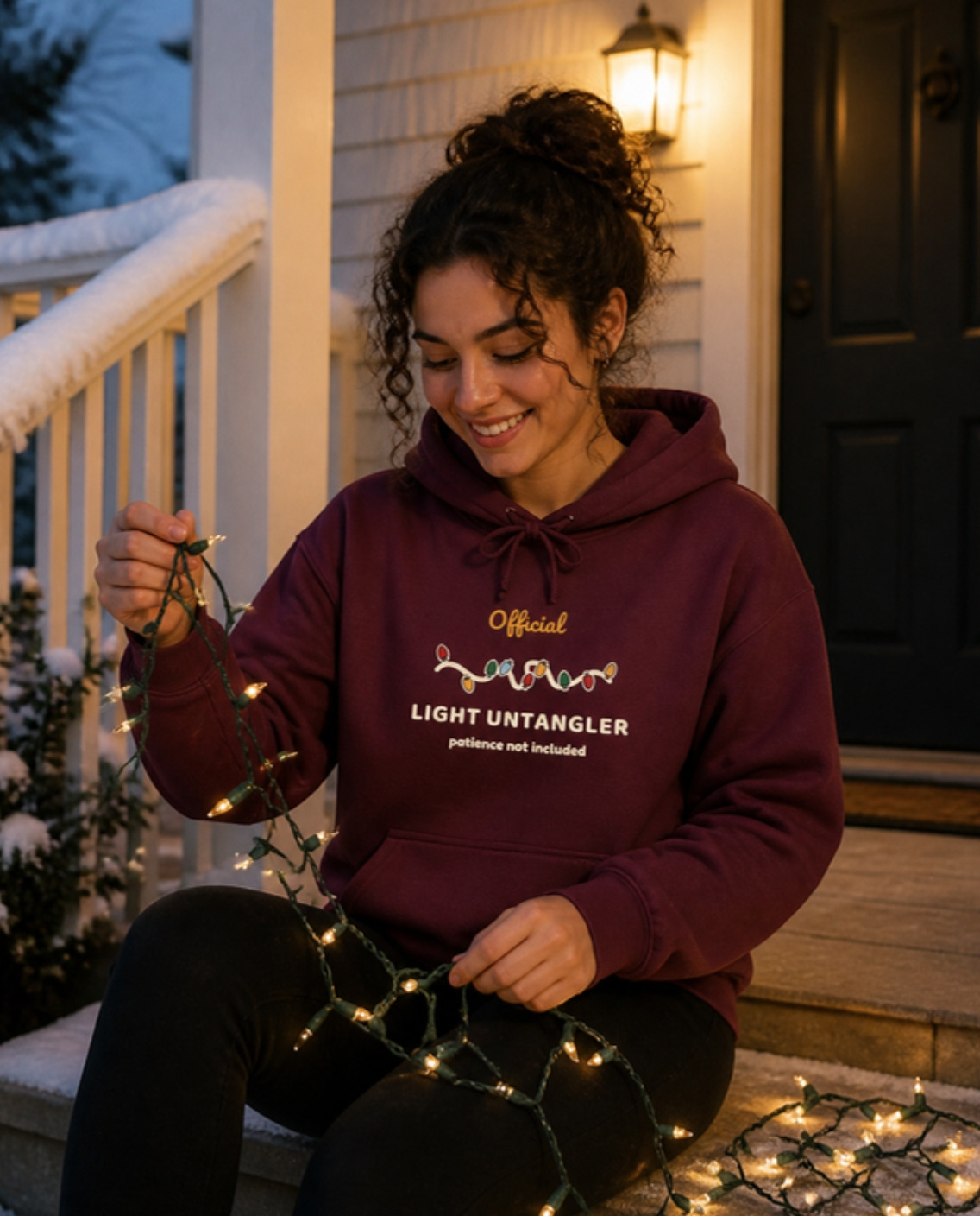 Official Light Untangler Hoodie hoodie, photo 1 of 4